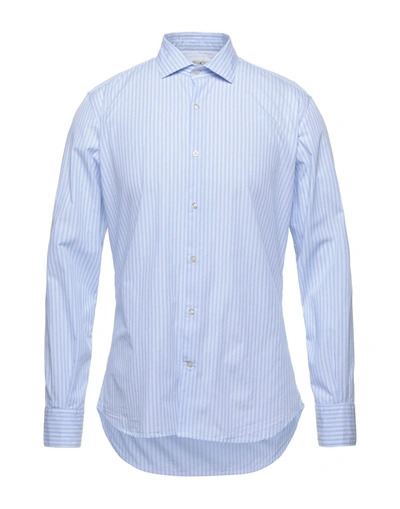 Brooksfield Shirts In Sky Blue