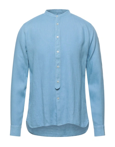 Tintoria Mattei 954 Shirts In Azure