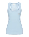 Aeronautica Militare Tank Tops In Sky Blue