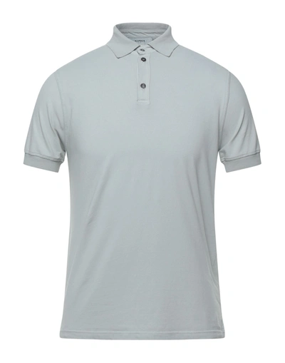 Alpha Studio Polo Shirts In Grey