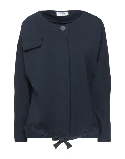 Alpha Studio Sweatshirts In Blue