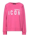 Dsquared2 Sweatshirts In Pink