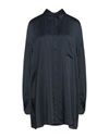 Maison Margiela Shirts In Dark Blue