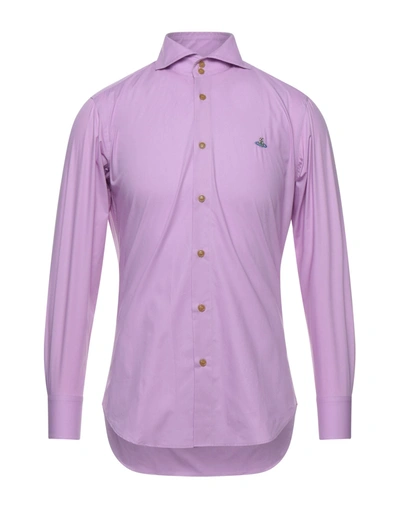Vivienne Westwood Shirts In Lilac
