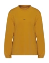 Merci .., Woman Sweatshirt Ocher Size M Cotton In Yellow