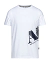 Aquascutum T-shirts In White