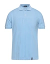 Drumohr Polo Shirts In Blue