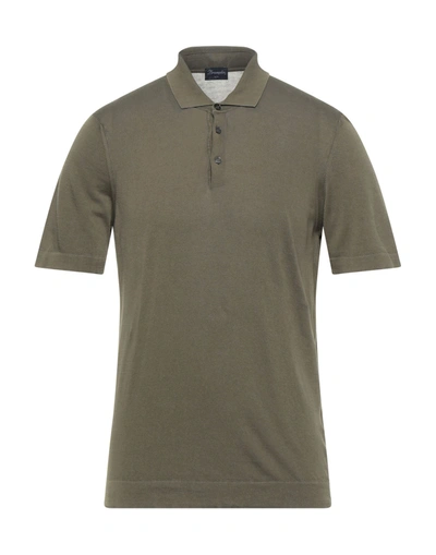 Drumohr Polo Shirts In Green