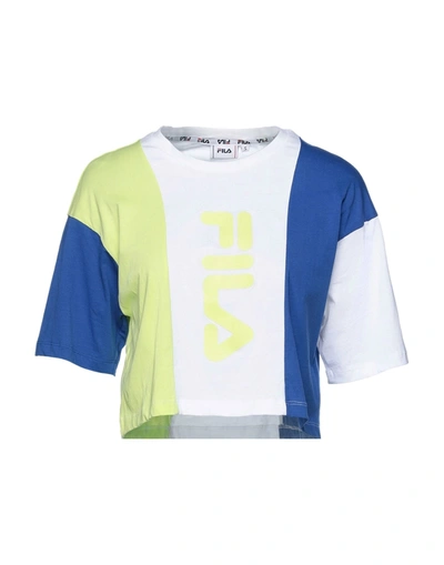 Fila T-shirts In Blue