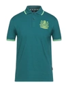 Aquascutum Polo Shirts In Green