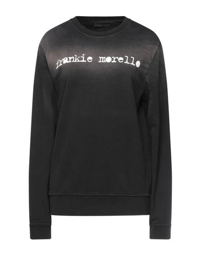 Frankie Morello Sweatshirts In Black