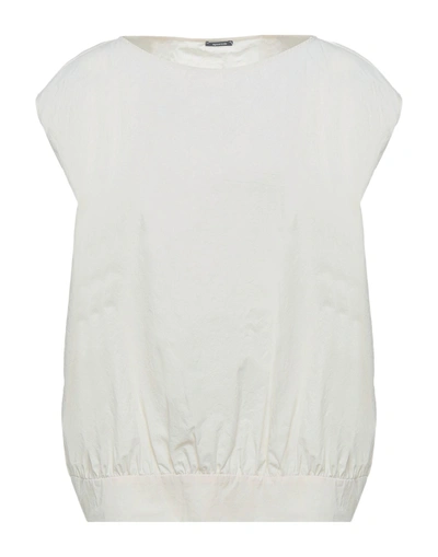 A.b  Apuntob Blouses In Ivory