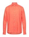 Drumohr Shirts In Orange