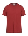CROSSLEY CROSSLEY MAN T-SHIRT BRICK RED SIZE L COTTON,12562734OF 4