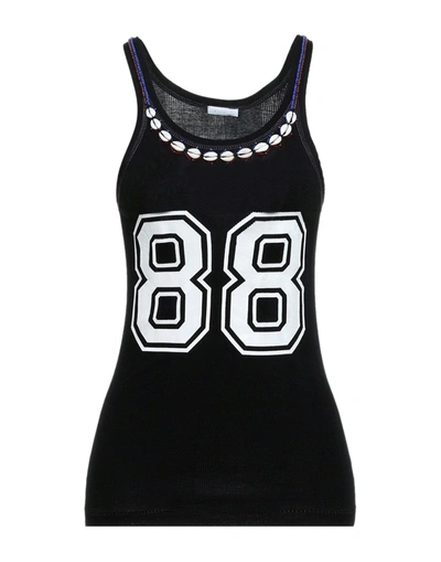 P.a.r.o.s.h Tank Tops In Black