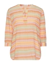 GUGLIELMINOTTI GUGLIELMINOTTI WOMAN TOP ORANGE SIZE 6 SILK,12683108FE 4