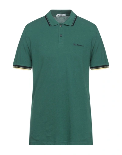 Ben Sherman Polo Shirts In Dark Green