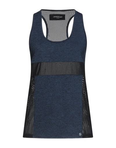 Lanston Sport Tank Tops In Blue