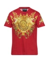 Versace Jeans Couture T-shirts In Red