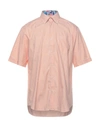 Paul & Shark Shirts In Orange