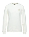 Lyle & Scott Sweatshirts In White