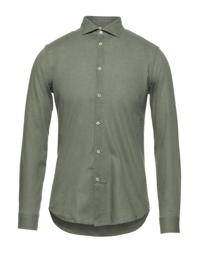 Manuel Ritz Shirts In Green