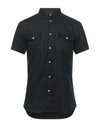 Yes Zee By Essenza Shirts In Black