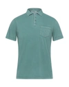 Crossley Polo Shirts In Sage Green