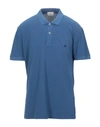 Brooksfield Polo Shirts In Blue