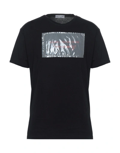 Daniele Alessandrini Homme T-shirts In Black