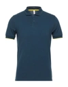 Sun 68 Polo Shirts In Blue