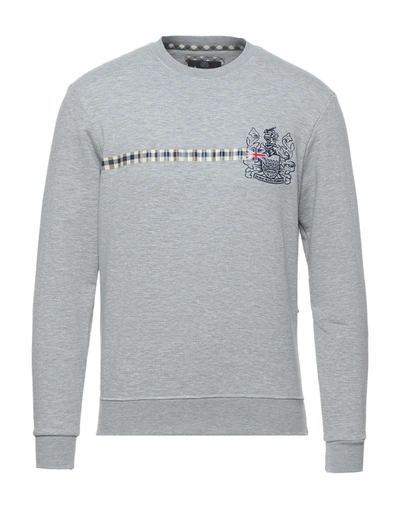 Aquascutum Sweatshirts Men's Gray Sweatshirt