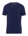 Giorgio Armani T-shirts In Blue