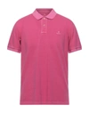 Gant Polo Shirts In Fuchsia