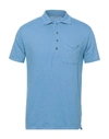 Crossley Polo Shirts In Sky Blue