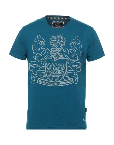 Aquascutum T-shirts In Green