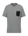 Lyle & Scott T-shirts In Grey