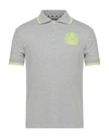 Aquascutum Polo Shirts In Grey