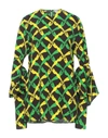 Bottega Veneta Printed Viscose Blouse In Green