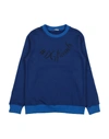 Dolce & Gabbana Kids' Sweatshirts In Dark Blue