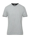 Paolo Pecora T-shirts In Light Grey