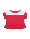 Pinko Up Toddler Girl T-shirt Red Size 6 Cotton In Red