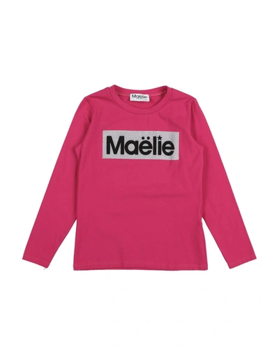 Maëlie Kids' T-shirts In Pink