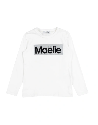 Maëlie Kids' T-shirts In White