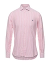 Brooksfield Shirts In Coral