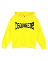 Dsquared2 Sweatshirts In Yellow
