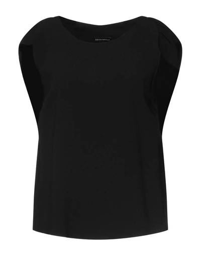 Emporio Armani Blouses In Black