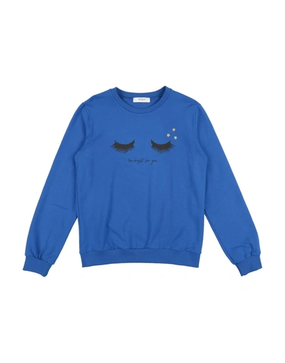 Vicolo Kids' Sweatshirts In Blue