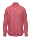 Brooksfield Shirts In Red