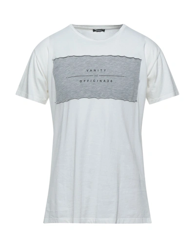 Officina 36 T-shirts In White